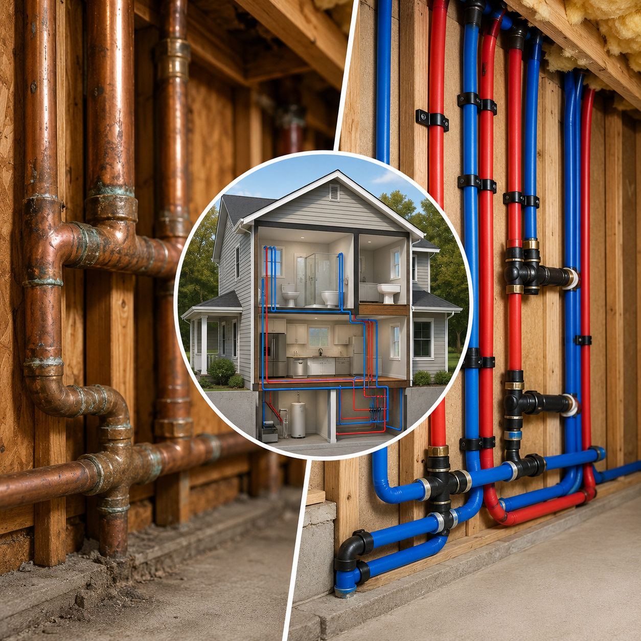 Whole-home repipe project