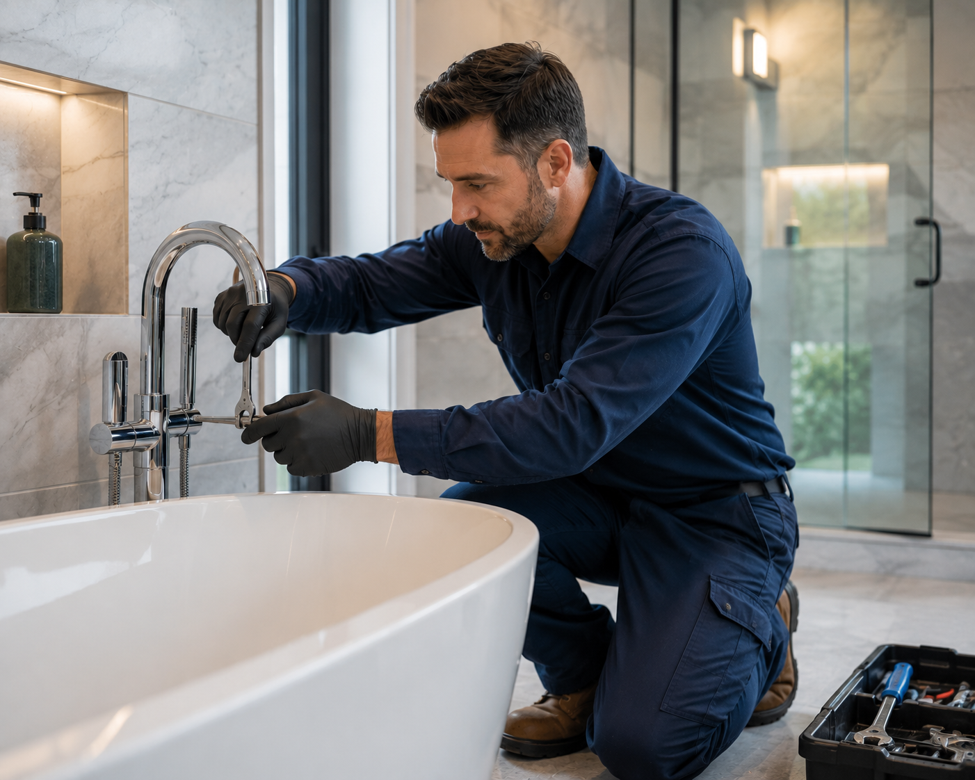 Professional fixture installation
