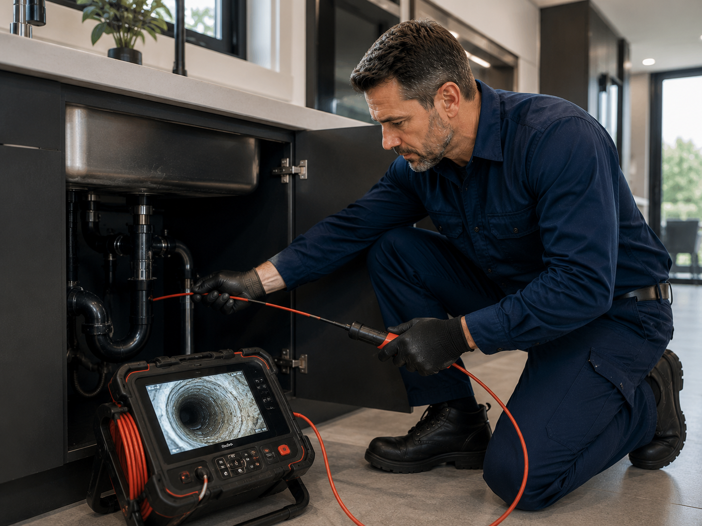 Drain cleaning inspection