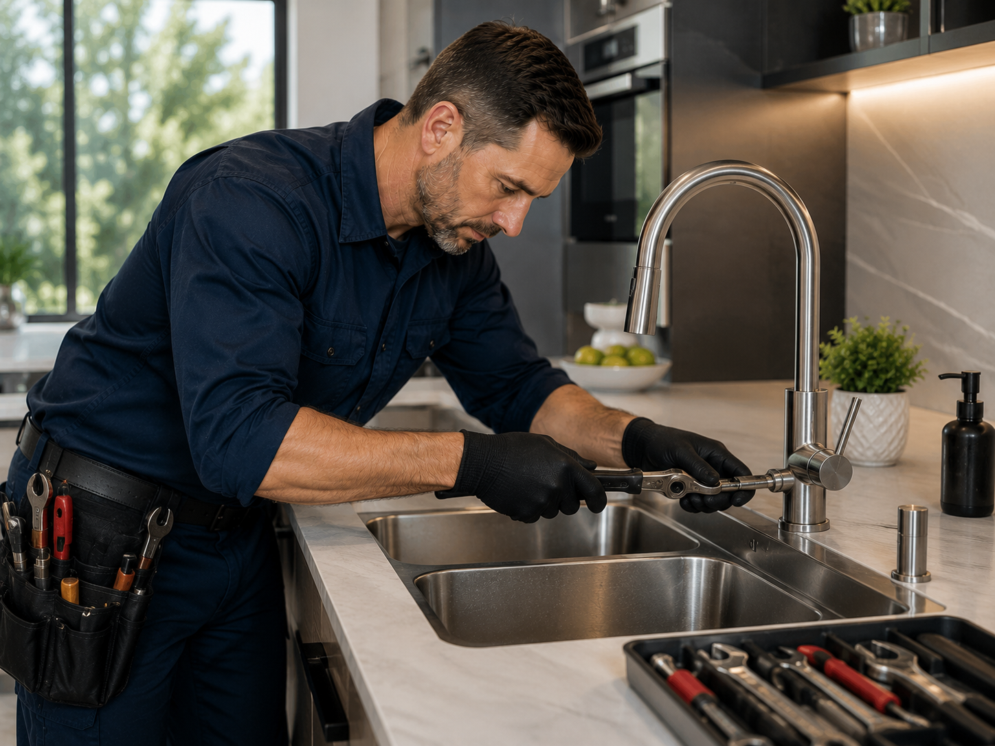 Kitchen plumbing